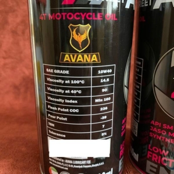 Nhớt Avana Road 10W-40 800ml dùng cho xe số